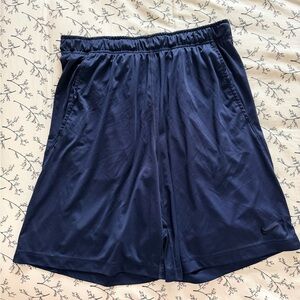 Nike Men's Deep Blue Athletic Shorts